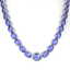170 CTW Tanzanite & VS/SI Diamond Necklace 14K White - 2