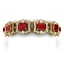 43.87 CTW Royalty Ruby & VS Diamond Bracelet 18K Yellow