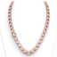 148 CTW Morganite & VS/SI Diamond Pave Necklace 14K - 3
