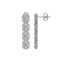 6.08 CTW Emerald Cut Diamond Designer Earrings 18K - 2