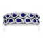 20.1 CTW Royalty Sapphire & VS Diamond Bracelet 18K