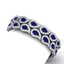 20.1 CTW Royalty Sapphire & VS Diamond Bracelet 18K - 2