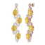 13.32 CTW Royalty Canary Citrine & VS Diamond Earrings - 3