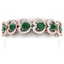 32.15 CTW Royalty Emerald & VS Diamond Bracelet 18K