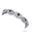 8 CTW Black And White Diamond Bracelet 18K White Gold