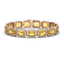 34.91 CTW Fancy Citrine & Diamond Halo Bracelet 10K