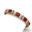 38.13 CTW Royalty Ruby & VS Diamond Bracelet 18K Yellow