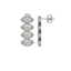 5.92 CTW Marquise Diamond Designer Earrings 18K White - 2