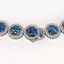 35.60 CTW Blue & White Diamond Designer Necklace 18K - 2