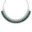 51.75 CTW Royalty Emerald & VS Diamond Necklace 18K