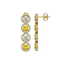 6.18 CTW Canary Yellow & White Diamond Designer - 2