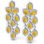 24.54 CTW Royalty Canary Citrine & VS Diamond Earrings - 2