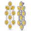 24.54 CTW Royalty Canary Citrine & VS Diamond Earrings - 3