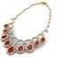 31.5 CTW Royalty Designer Ruby & VS Diamond Necklace - 2