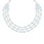 84.57 CTW Royalty Sky Topaz & VS Diamond Necklace 18K - 2