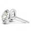 3.35 CTW Diamond Solitaire Earrings VS/SI Certified 14K