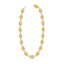 66 CTW Citrine & VS/SI Diamond Necklace 14K Yellow Gold - 2