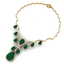 36.14 CTW Royalty Emerald & VS Diamond Necklace 18K - 3