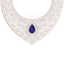 63.93 CTW Royalty Sapphire & VS Diamond Necklace 18K - 2