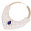 63.93 CTW Royalty Sapphire & VS Diamond Necklace 18K - 3