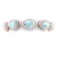 41.87 CTW Royalty Sky Topaz & VS Diamond Bracelet 18K