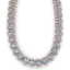 80 CTW Solitaire Certified SI Diamond Necklace 14K Rose - 2