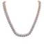 80 CTW Solitaire Certified SI Diamond Necklace 14K Rose - 3
