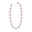 49 CTW Morganite & VS/SI Diamond Necklace 14K Rose Gold