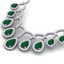 31.5 CTW Royalty Emerald & VS Diamond Necklace 18K - 2