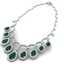 31.5 CTW Royalty Emerald & VS Diamond Necklace 18K - 3