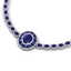 43.54 CTW Royalty Sapphire & VS Diamond Necklace 18K