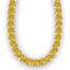 30 CTW Certified Fancy Yellow SI Diamond Necklace 18K - 2