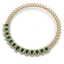 33.4 CTW Royalty Emerald & VS Diamond Necklace 18K