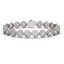 15.58 CTW Cushion Cut Diamond Designer Bracelet 18K