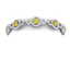 9 CTW SI/I Fancy Yellow And White Diamond Bracelet 18K - 2