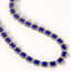 84.94 CTW Sapphire & Diamond Halo Necklace 10K Rose - 2
