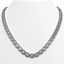 38.05 CTW Emerald Cut Diamond Designer Necklace 18K