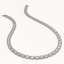 38.05 CTW Emerald Cut Diamond Designer Necklace 18K - 2