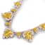 71.48 CTW Royalty Canary Citrine & VS Diamond Necklace - 2