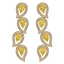 14.63 CTW Royalty Canary Citrine & VS Diamond Earrings