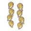 14.63 CTW Royalty Canary Citrine & VS Diamond Earrings - 2