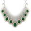 31.5 CTW Royalty Emerald & VS Diamond Necklace 18K
