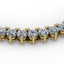 20 CTW Solitaire VS/SI Diamond Necklace 18K Yellow Gold