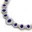 45.69 CTW Royalty Sapphire & VS Diamond Necklace 18K - 2