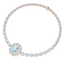 45.12 CTW Royalty Sky Topaz & VS Diamond Necklace 18K - 3