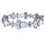 26.1 CTW Royalty Sky Topaz & VS Diamond Bracelet 18K - 3