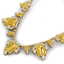 71.48 CTW Royalty Canary Citrine & VS Diamond Necklace - 2