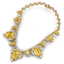 71.48 CTW Royalty Canary Citrine & VS Diamond Necklace - 3