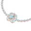 47.72 CTW Royalty Sky Topaz & VS Diamond Necklace 18K