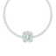 47.72 CTW Royalty Sky Topaz & VS Diamond Necklace 18K - 2
